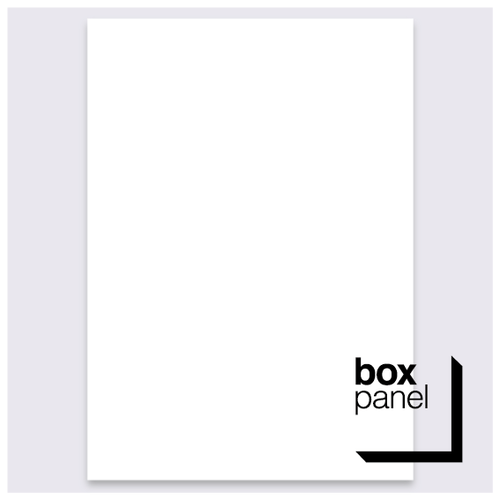 【XLサイズ】[￥11,100 税抜] box panel rect 縦84.1cm 横59.4cm 奥行2.5cm(A1サイズ)