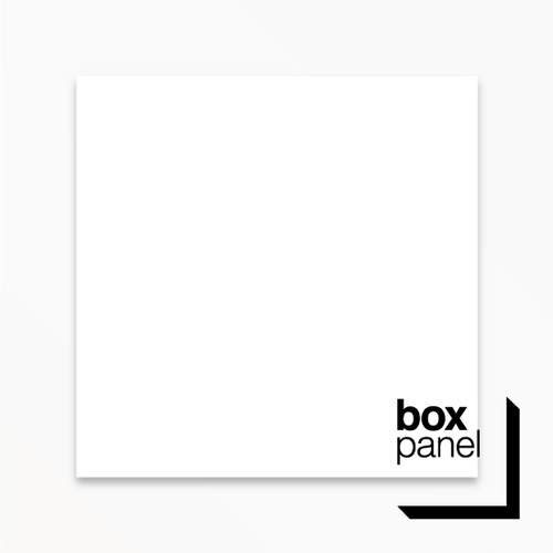 【XLサイズ】[￥9,300 税抜] box panel square 縦60cm 横60cm 奥行2.5cm