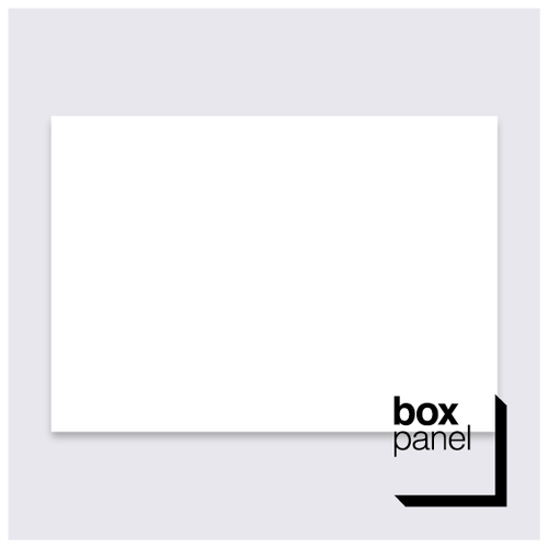 【Lサイズ】[￥7,100 税抜] box panel rect 縦42cm 横59.4cm 奥行2.5cm(A2サイズ)