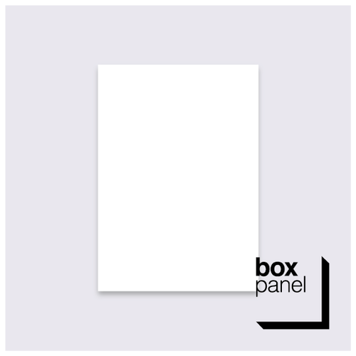 【Mサイズ】[￥4,900 税抜] box panel rect 縦42cm 横29.7cm 奥行2.5cm(A3サイズ)