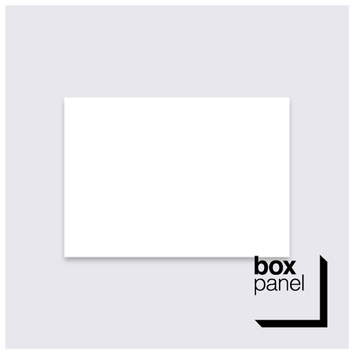 【Mサイズ】[￥4,900 税抜] box panel rect 縦29.7cm 横42cm 奥行2.5cm(A3サイズ)