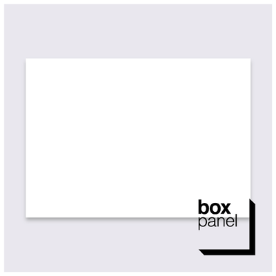 【Lサイズ】[￥7,100 税抜] box panel rect 縦42cm 横59.4cm 奥行2.5cm(A2サイズ)